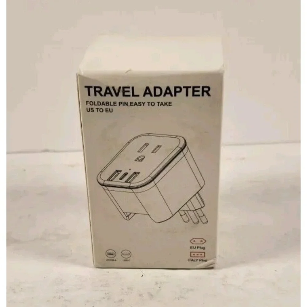 US‎ to EU Plug Adapter (8A5)